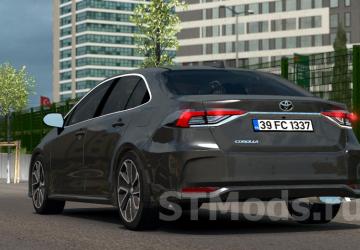 Toyota Corolla 2020 version 1.9 for Euro Truck Simulator 2 (v1.48.x)