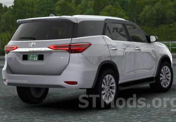 Toyota Fortuner AN160 version 1.1 for Euro Truck Simulator 2 (v1.48.x)