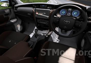 Toyota Fortuner AN160 version 1.7 for Euro Truck Simulator 2 (v1.54.x)