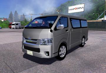 Toyota Hiace version 1.0 for Euro Truck Simulator 2 (v1.37.x, - 1.39.x)