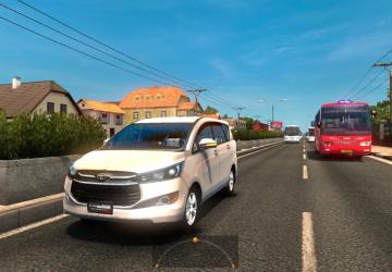 Toyota Innova Crysta version 1.1 for Euro Truck Simulator 2 (v1.40.x, 1.41.x)