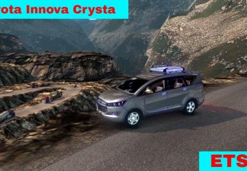 Toyota Innova Crysta version 1.1 for Euro Truck Simulator 2 (v1.40.x, 1.41.x)