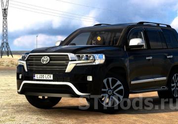 Toyota Land Cruiser 200 ’12 version 1.4 for Euro Truck Simulator 2 (v1.47.x)