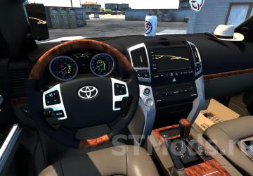 Toyota Land Cruiser 200 ’12 version 1.4 for Euro Truck Simulator 2 (v1.47.x)
