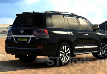 Toyota Land Cruiser 200 ’12 version 1.6 for Euro Truck Simulator 2 (v1.49.x)