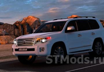 Toyota Land Cruiser 200 ’12 version 1.6 for Euro Truck Simulator 2 (v1.49.x)