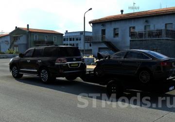 Toyota Land Cruiser 200 ’12 version 1.6 for Euro Truck Simulator 2 (v1.49.x)