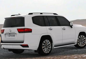 Toyota Land Cruiser 300 2022 version 1.0 for Euro Truck Simulator 2 (v1.49.x)