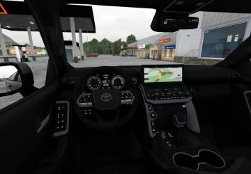 Toyota Land Cruiser 300 2022 version 1.0 for Euro Truck Simulator 2 (v1.49.x)
