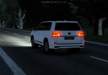 Toyota Land Cruiser VX.R V8 version 2.0.4 for Euro Truck Simulator 2 (v1.40.x, 1.41.x)