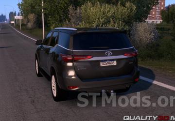 Toyota SW4 SRX version 1.5 for Euro Truck Simulator 2 (v1.54.x)