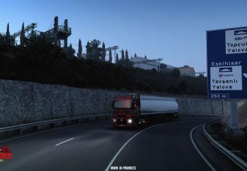 Map TR Extended Map version 1.3 for Euro Truck Simulator 2 (v1.43.x)