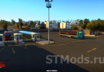 TR Extended Map version 1.5 for Euro Truck Simulator 2 (v1.54.x)
