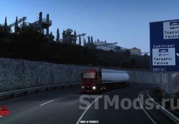 TR Extended Map version 1.5 for Euro Truck Simulator 2 (v1.54.x)
