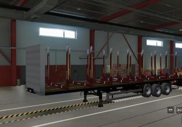 Trailer Kogel Pack version 1.7 for Euro Truck Simulator 2 (v1.42.x)