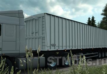 Trailer Metalesp Moving Floor version 0.5.1 for Euro Truck Simulator 2 (v1.45.x, - 1.47.x)