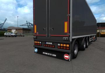 Trailer Mudflaps version 3.0 for Euro Truck Simulator 2 (v1.43.x)