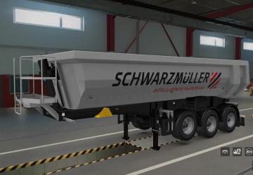 Trailer Schwarzmuller Pack version 1.6 for Euro Truck Simulator 2 (v1.46)