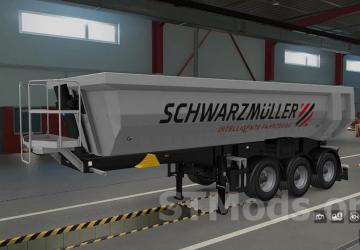 Trailer Schwarzmuller Pack version 1.7 for Euro Truck Simulator 2 (v1.47)