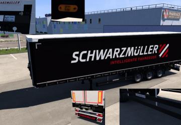 Trailer Schwarzmuller Pack version 1.8 for Euro Truck Simulator 2 (v1.48 и 1.49)