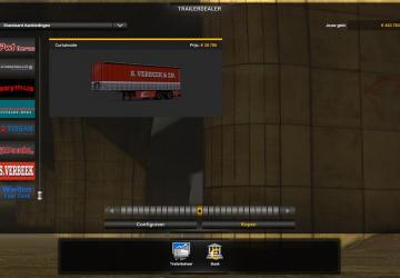Trailer verbeek version 1.0 for Euro Truck Simulator 2 (v1.38.x)
