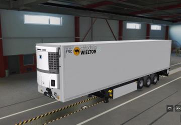 Trailer Wielton Pack version 1.8 for Euro Truck Simulator 2 (v1.45)