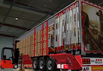 Trailer with Animation version 1.0 for Euro Truck Simulator 2 (v1.37.x)