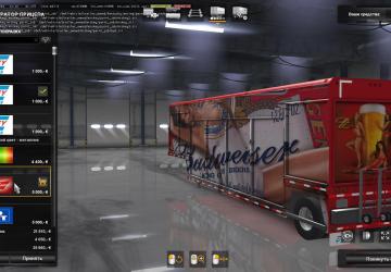 Beverage Trailer Reworked version 1.0 for Euro Truck Simulator 2 (v1.35.x)