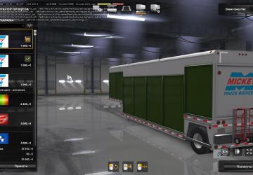 Beverage Trailer Reworked version 1.0 for Euro Truck Simulator 2 (v1.35.x)