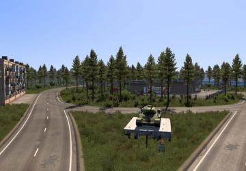 Map Trans-Siberian Truckway version 1.6 for Euro Truck Simulator 2 (v1.53.x)