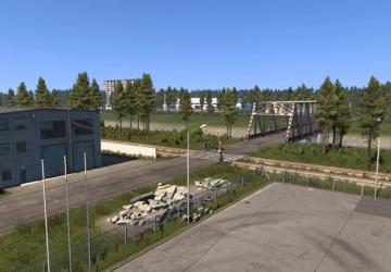 Map Trans-Siberian Truckway version 1.6 for Euro Truck Simulator 2 (v1.53.x)