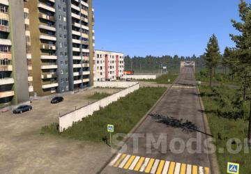 Map Trans-Siberian Truckway version 1.8 for Euro Truck Simulator 2 (v1.54.x)