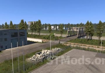 Map Trans-Siberian Truckway version 1.8 for Euro Truck Simulator 2 (v1.54.x)