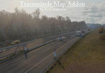 Travemünde Map version 1.1 for Euro Truck Simulator 2 (v1.54.x)