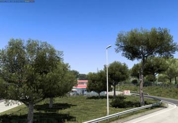 Tree improved 4k version 1.1 for Euro Truck Simulator 2 (v1.46.x)