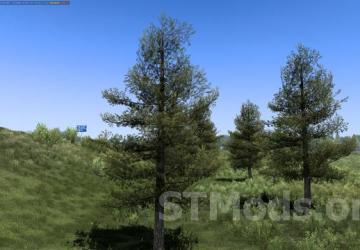 Tree improved 4k version 1.4 for Euro Truck Simulator 2 (v1.47.x)