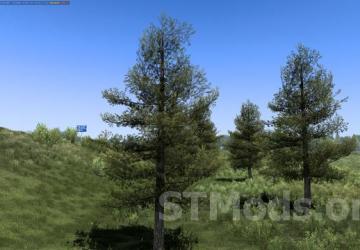 Tree improved 4k version 1.8 for Euro Truck Simulator 2 (v1.48.5.)