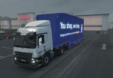 Double Deck B&Q Trailer Ownership version 1.1 for Euro Truck Simulator 2 (v1.35.x)