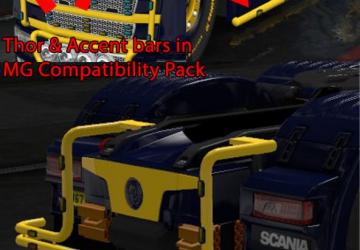 Truck Accessory Pack version 16.1 for Euro Truck Simulator 2 (v1.47.x)
