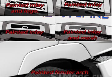 Truck Accessory Pack version 16.5 for Euro Truck Simulator 2 (v1.54.x)
