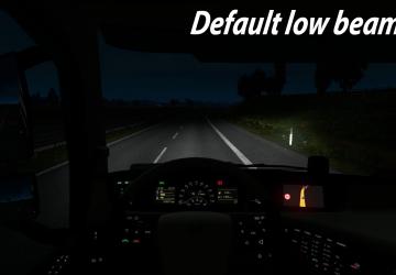 Truck lights version 2.1 for Euro Truck Simulator 2 (v1.32.x, - 1.35.x)