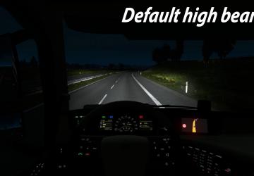 Truck lights version 2.1 for Euro Truck Simulator 2 (v1.32.x, - 1.35.x)