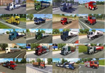 Truck Traffic Pack version 8.8 for Euro Truck Simulator 2 (v1.46.x)