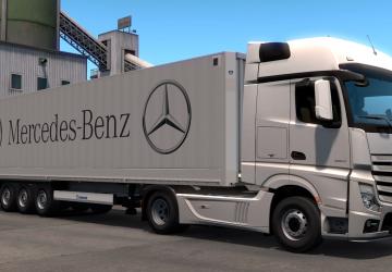 Trucks Brands Skins For All Owned Trailers v1.0 for Euro Truck Simulator 2 (v1.36.x)