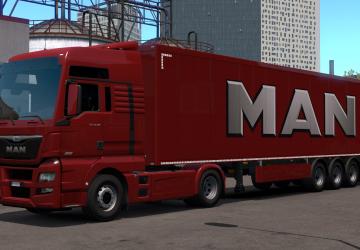 Trucks Brands Skins For All Owned Trailers v1.0 for Euro Truck Simulator 2 (v1.36.x)
