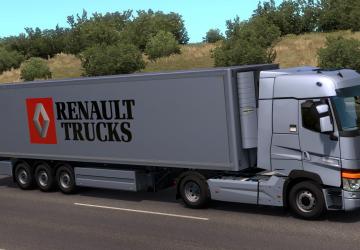 Trucks Brands Skins For All Owned Trailers v1.0 for Euro Truck Simulator 2 (v1.36.x)