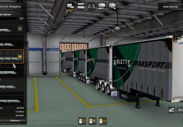 TSA Drop Trailers version 21.05.20 for Euro Truck Simulator 2 (v1.35.x, - 1.38.x)