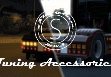 Tuning Accessories Pack version 2.0 for Euro Truck Simulator 2 (v1.43.x)