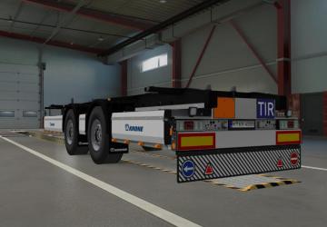 Tuning Parts for Krone Profi Box Carrier version 1.0 for Euro Truck Simulator 2 (v1.47.x)