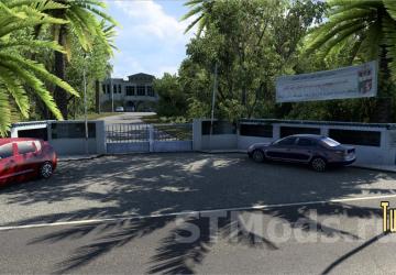 Map Tunisia Map version 1.2 (22.04.23) for Euro Truck Simulator 2 (v1.47.x)